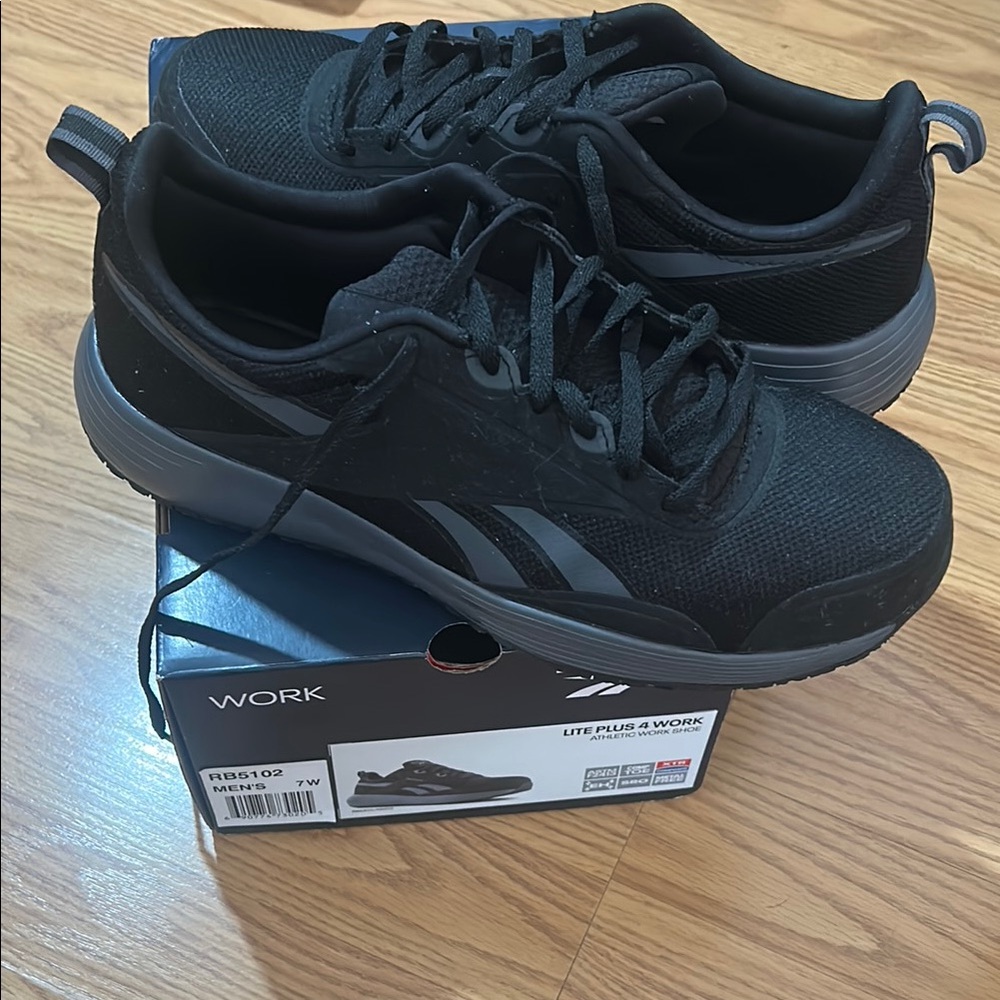 Reebok Athletic Work Shoes (with composite safety toe cap)